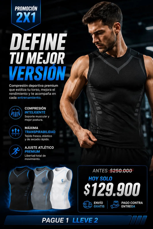 Pack por 2 Camisilla Ionfit Pro Drop